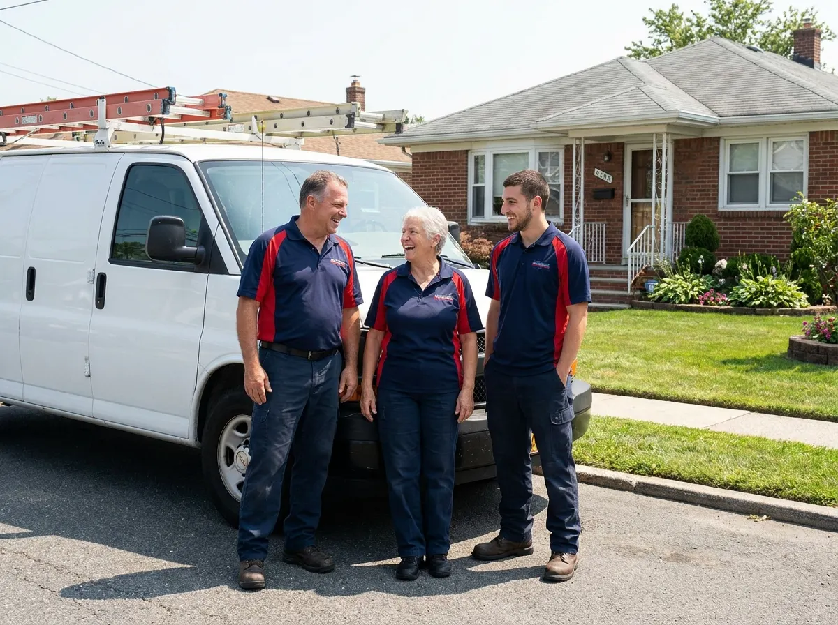 The Cooling & Heating Staten team — hvac contractor in Staten Island, NY